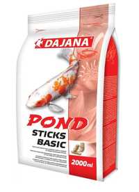 АКЦІЯ!!! Корм для  риб білі палички DAJANA POND STICK BASIC (4кг)