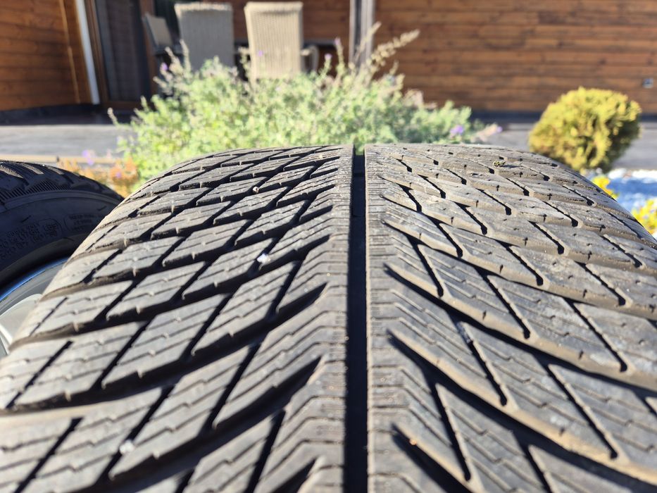 Koła zimowe Jaguar 19" komplet oryginalne stan bardzo dobry z oponami