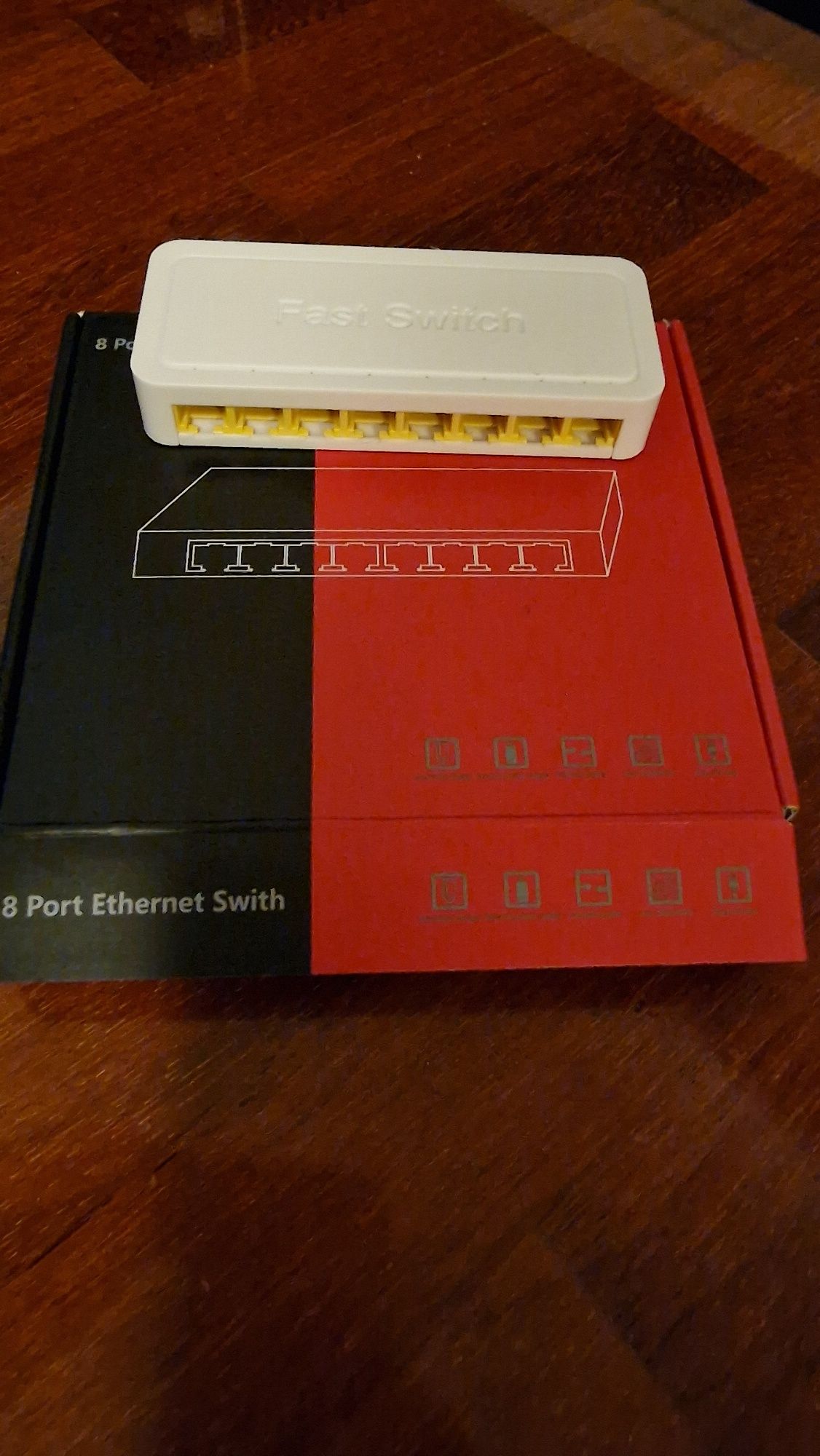 Switch com 8 portas