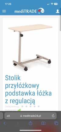 Stolik przyłóżkowy MediTrade