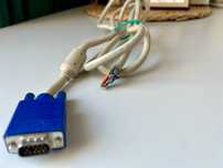 Samsung CRT oryginalny kabel VGA 8 mm / 1,5m