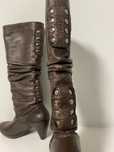 Botas Prof pele castanhas