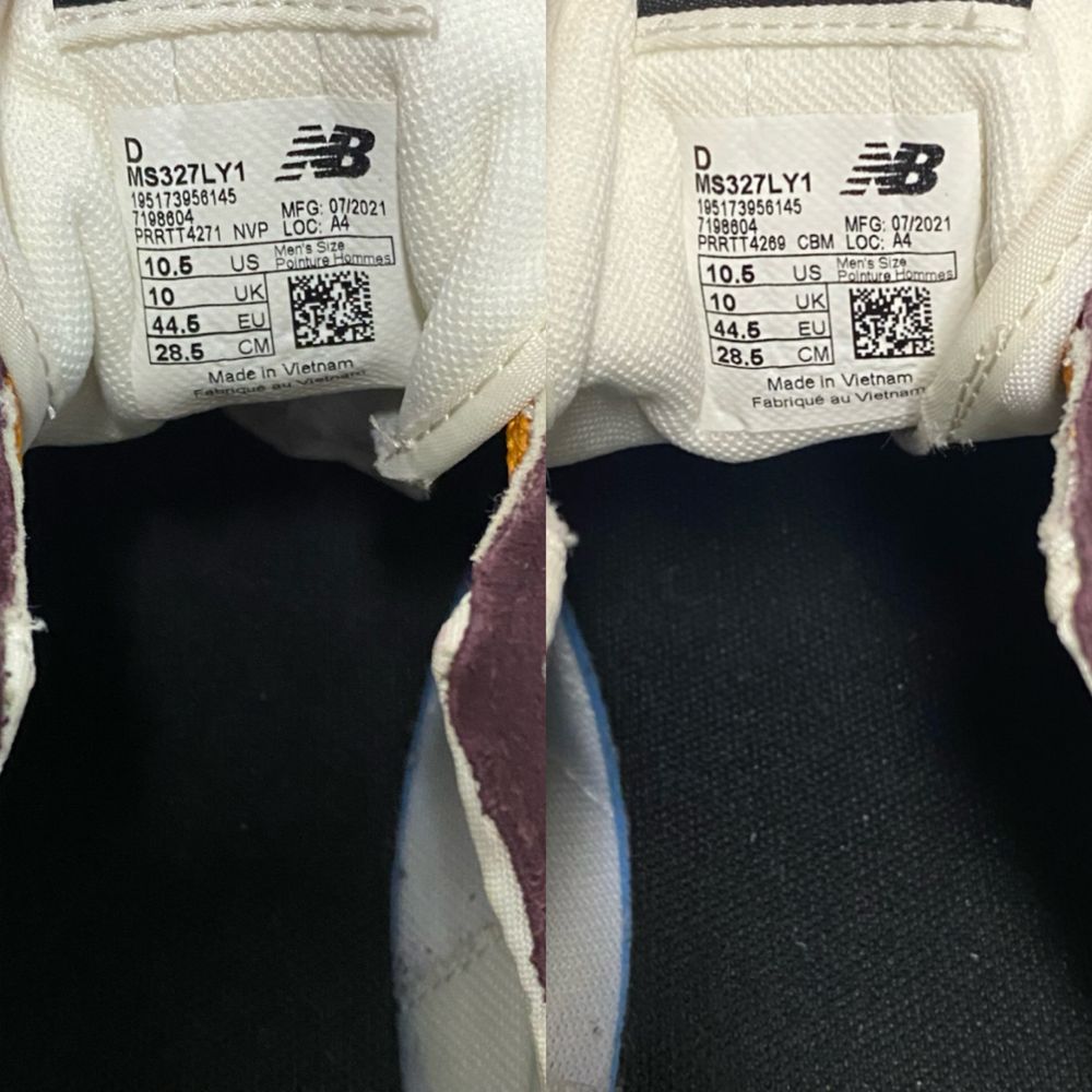 Кросівки чоловічі New Balance 327, 44.5 Ориігнал