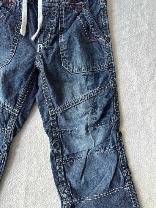 Zestaw sweter bluza spodnie dżinsy chłopięce 110