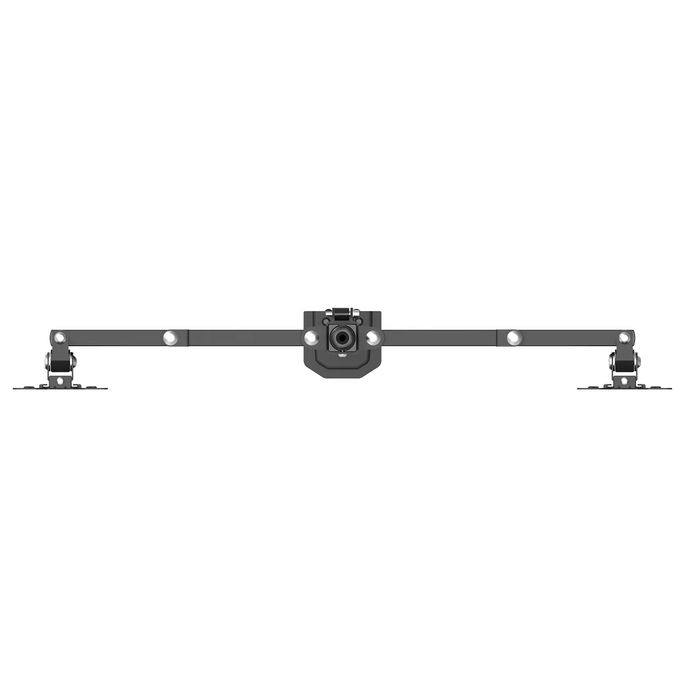 Uchwyt biurkowy do dwóch monitorów LED/LCD 13-27 cala L-02A 2x 8KG