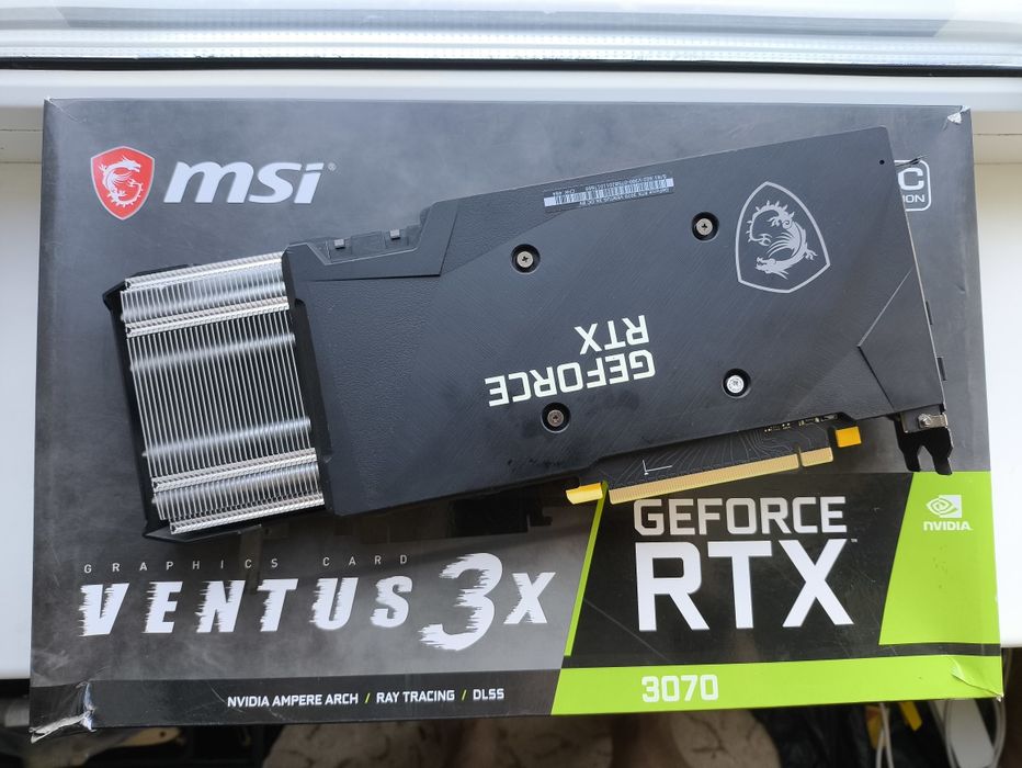 Видеокарта RTX 3070 MSI VENTUS 3X OC