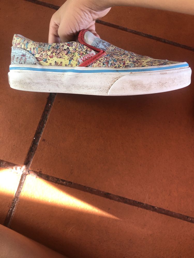 Ténis VANS Criança - Edição limitada “Onde está o Wally?”