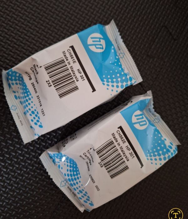 Tusz  HP 301 Czarny I Kolor Oryginalny