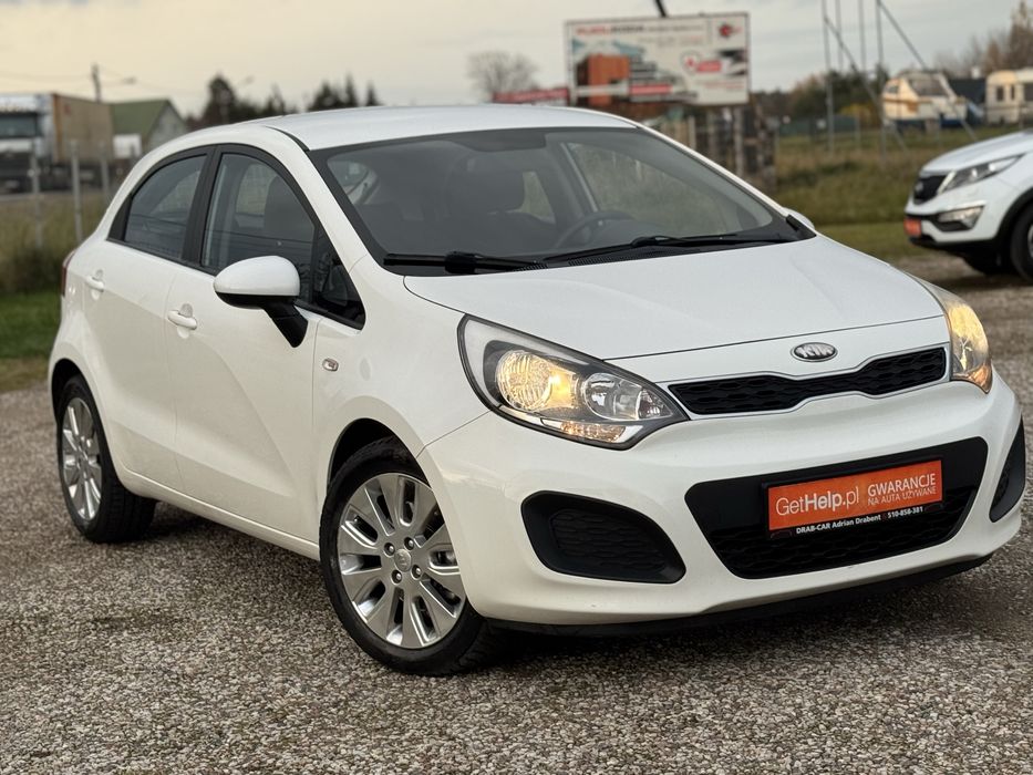 KIA RIO 1.4 109 KM 2013r#Alu 16”#Z Niemiec#Serwis#Faktura#Gwarancja.