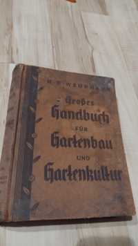 Unikat książka Grosses Handbuch fur Gartenbau ind Gartenkuktur