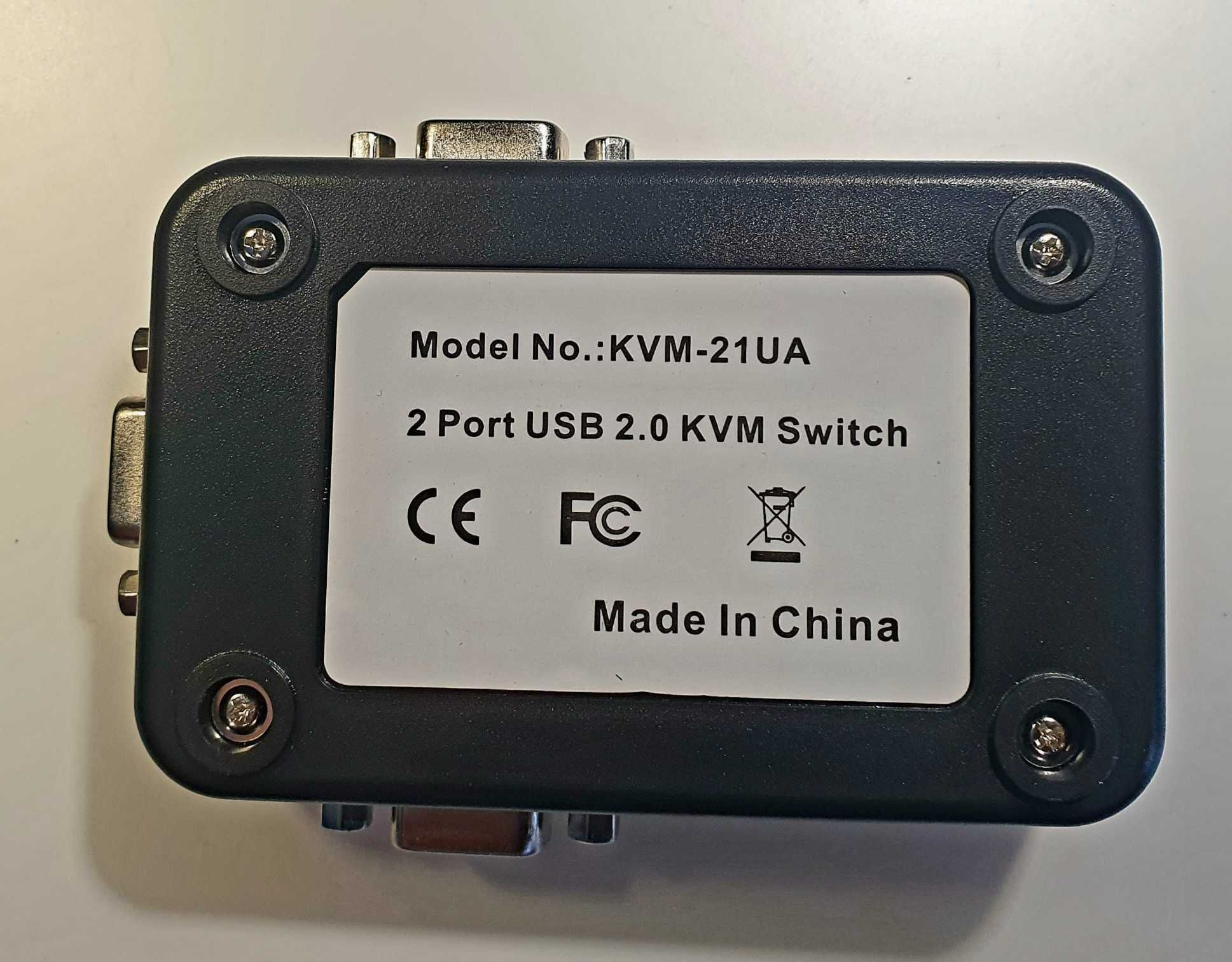 Przełącznik KVM-21UA 2VGA komputer na VGA monitor