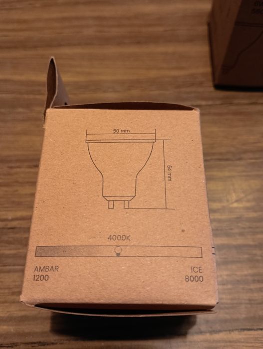 Lâmpadas Led 6W 550lm gu5.3