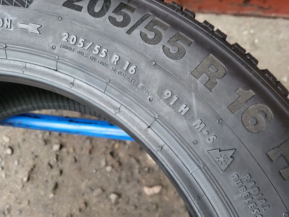 205/55/16 R16 Continental ContiWinterContact TS850 4шт зима шини