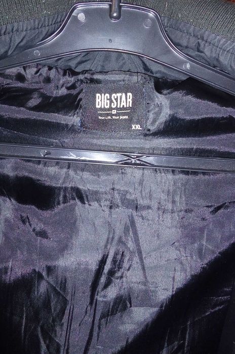 Kurtka zimowa Big Star XXL z kapturem