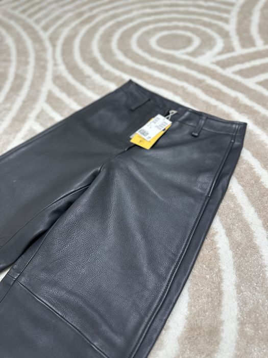 Ексклюзив, штани H&M із натуральної шкіри