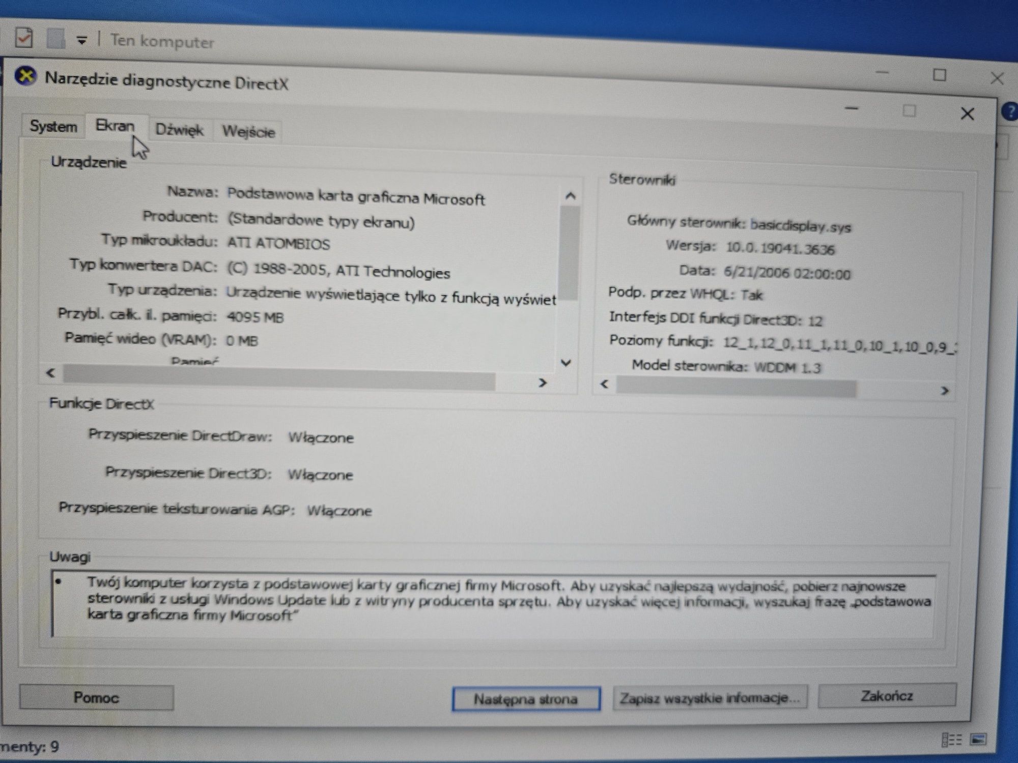 Komputer stacjonarny do nauki AMD Phenom II X3, 8GB RAM, Windows 10
