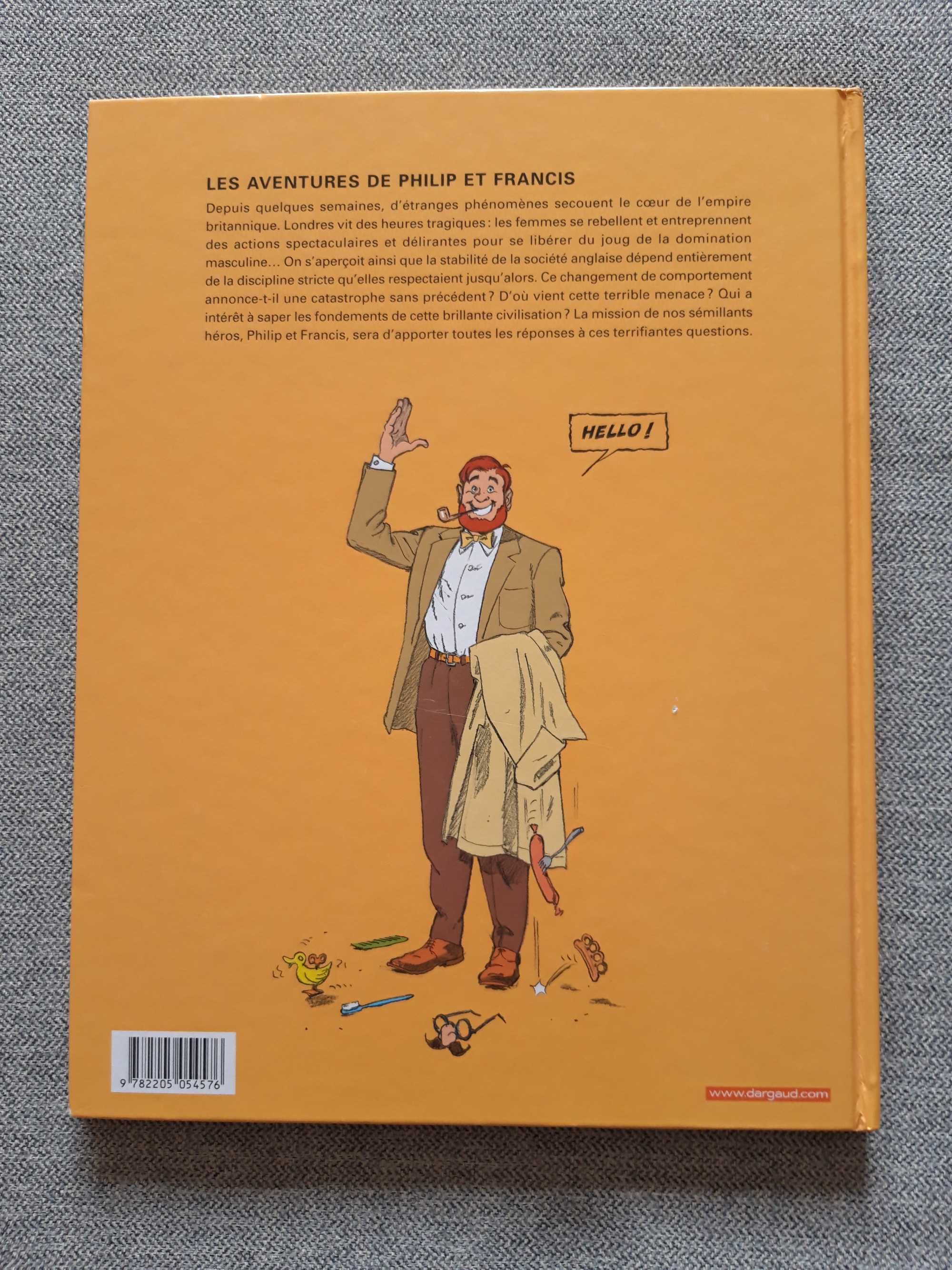 BD Les aventures de Philipe et Francis "Menaces sur l'empire"