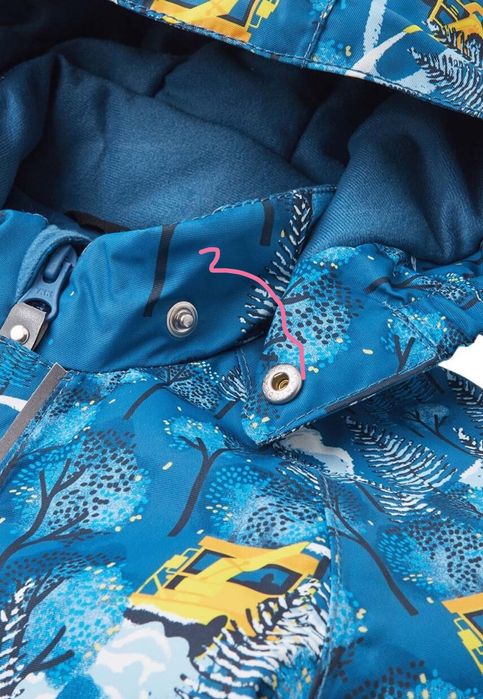 Reima 74 80 зимовий комбінезон