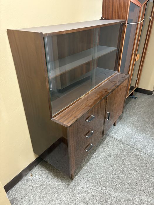 Kredens/witryna/szafa PRL vintage