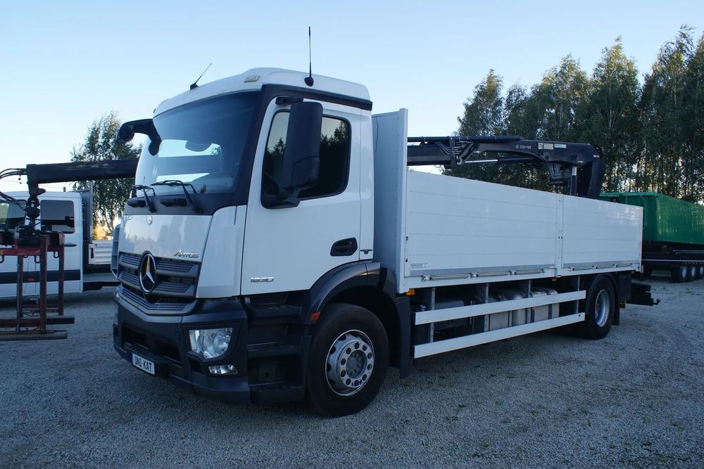 Mercedes-Benz Antos Actros 1830  300KM 2014r Dźwig Żuraw HDS Hiab 133K PRO Siodełko Zadbany 240 Tyś/km