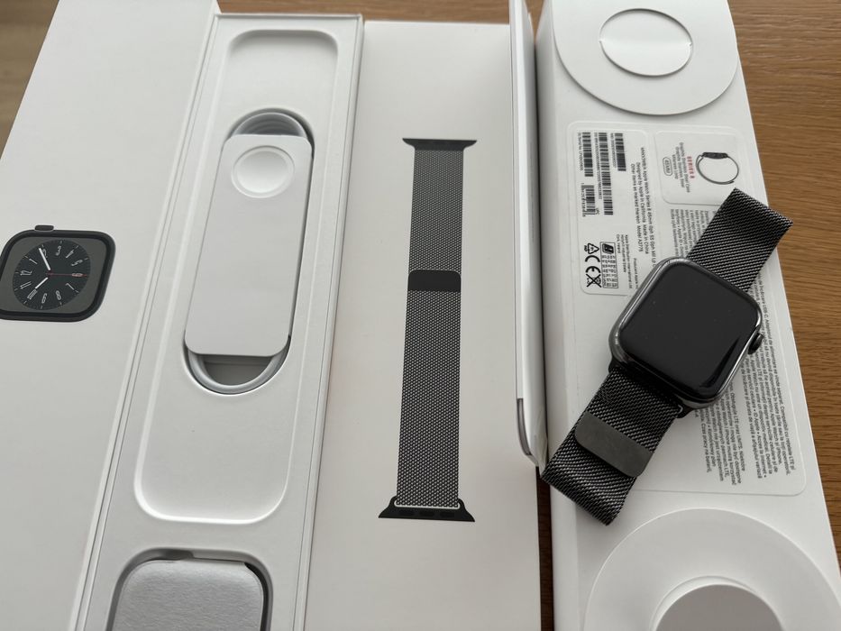 Apple Watch series 8 45mm Stal Nierdzewna