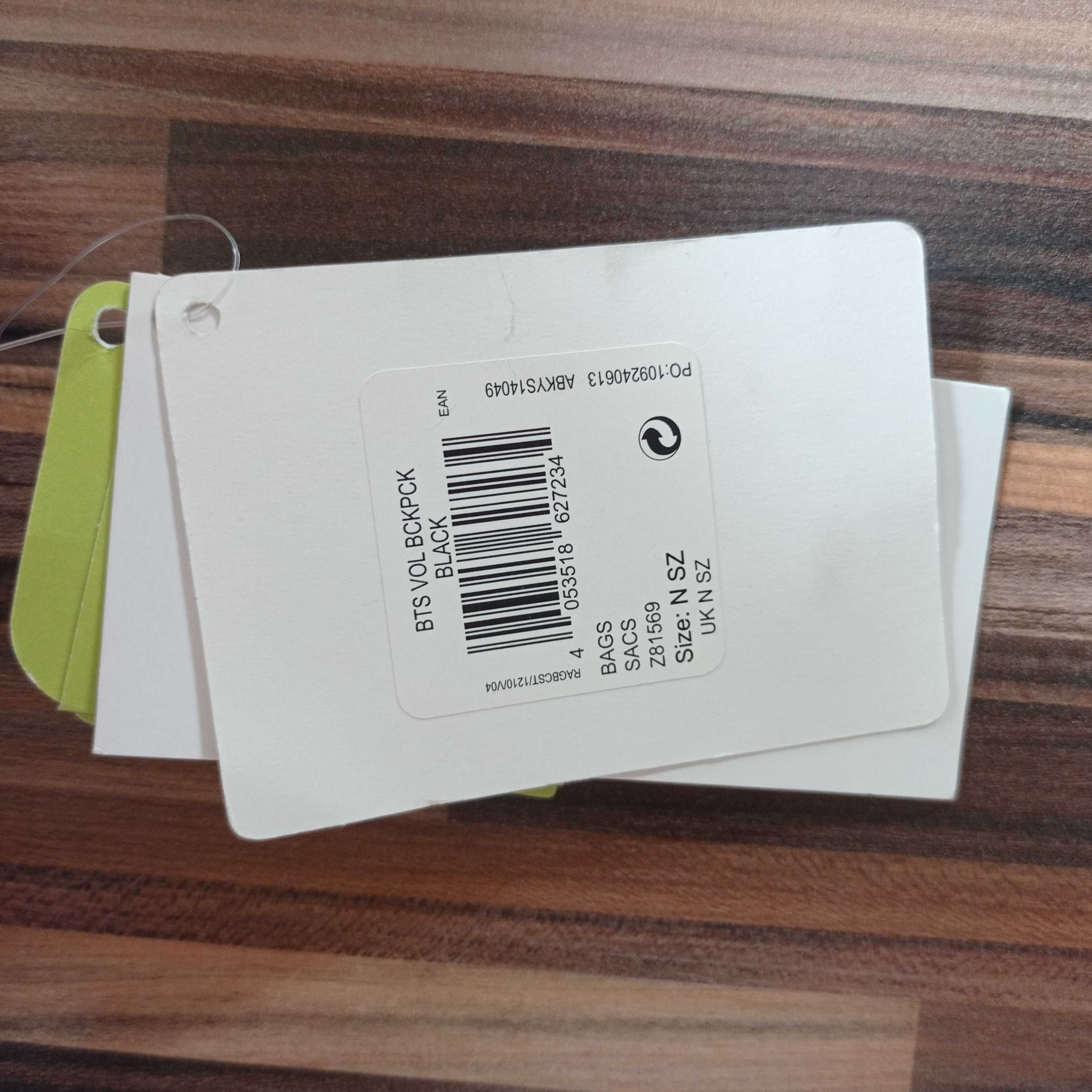 plecak Reebok NOWY czarny mieści A4