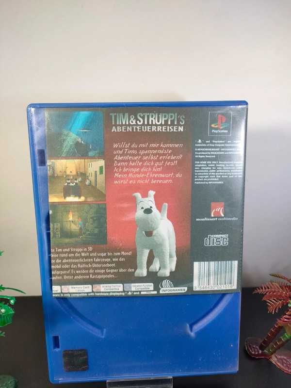 Tintin - Destination Adventure PlayStation1 ps1 psx Gry ps1