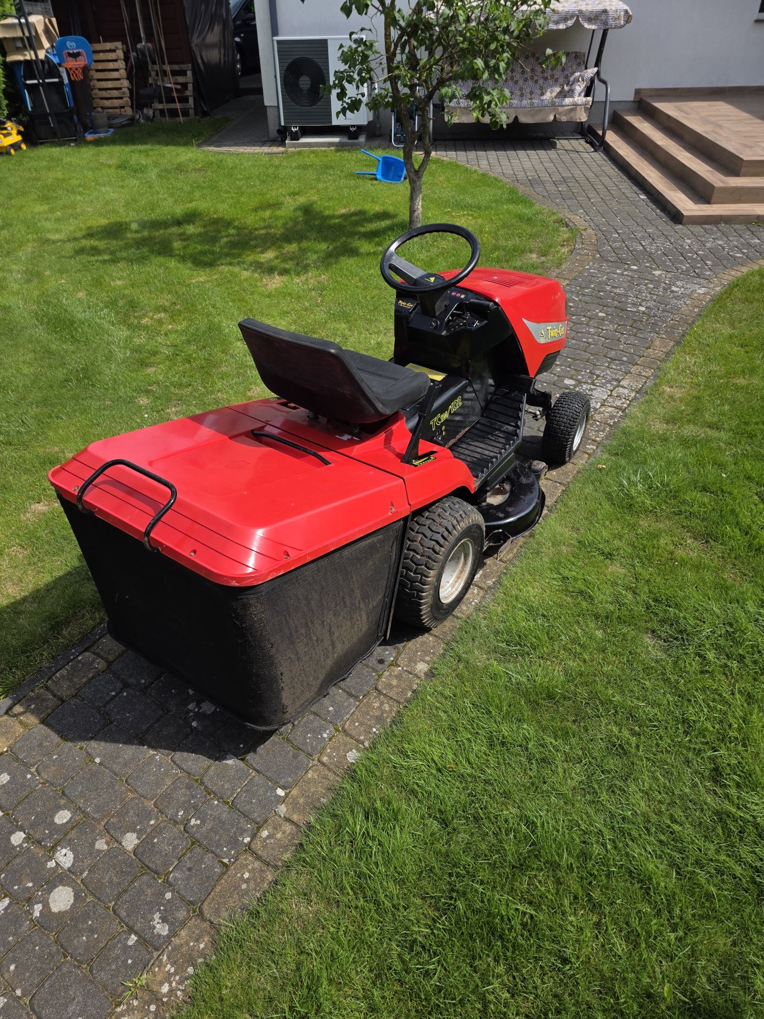 Traktorek kosiarka z koszem Castelgarden  13hp