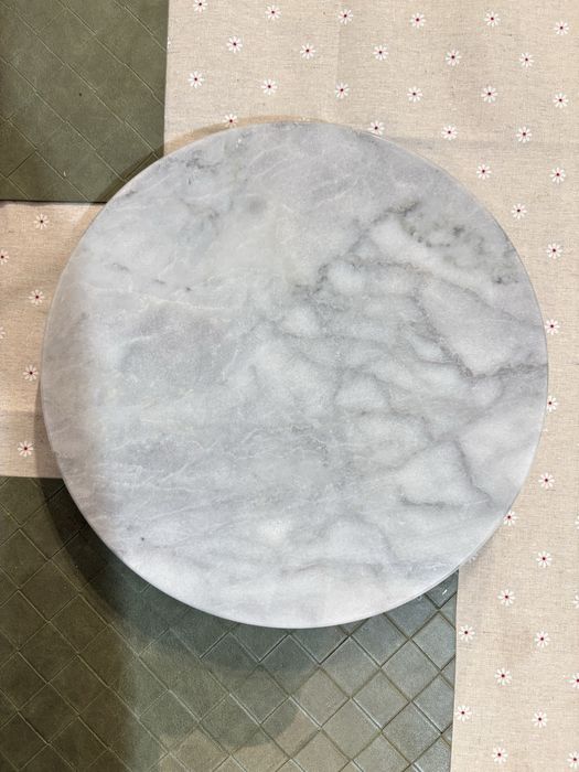 Obrotowa Taca do Serwowania / Lazy Susan z Prawdziwego Marmuru