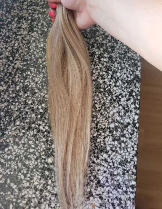 Włosy naturalne blond