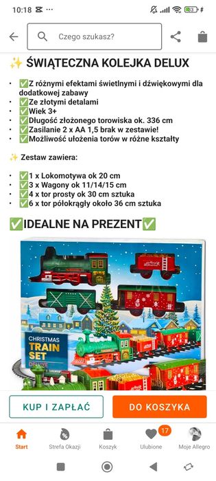 Pociąg świąteczny