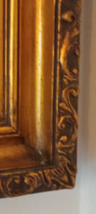 Vendo quadro antigo grande  lindo 1.55 por 96 moldura antiga excelente