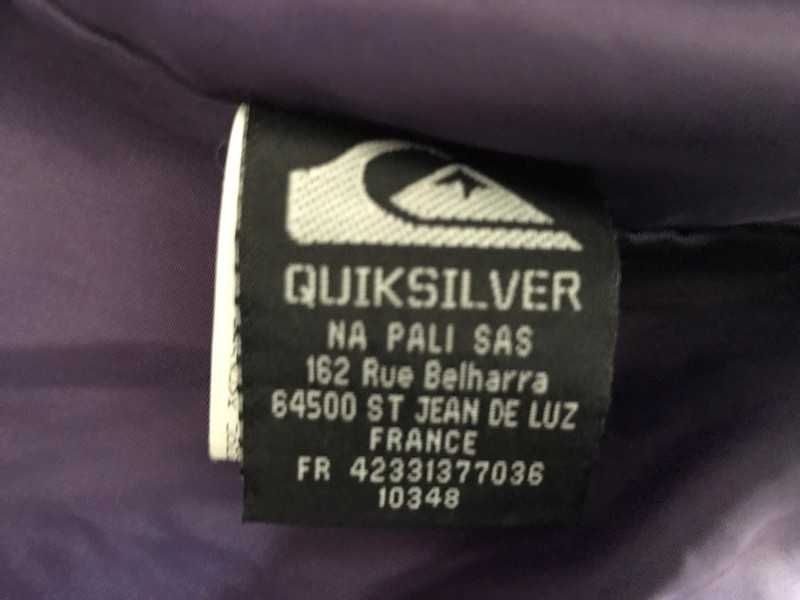 Blusão Quicksilver Tamanho S