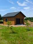 Konstrukcje drewniane-Garaz 35m2-Wiata