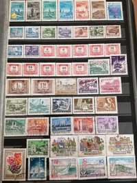 Lote 52 selos Magyar Posta Hungria antigos