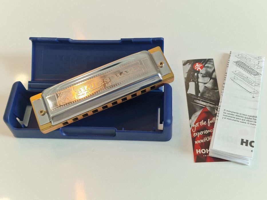 Harmónica Hohner Blues Harp MS em Dó