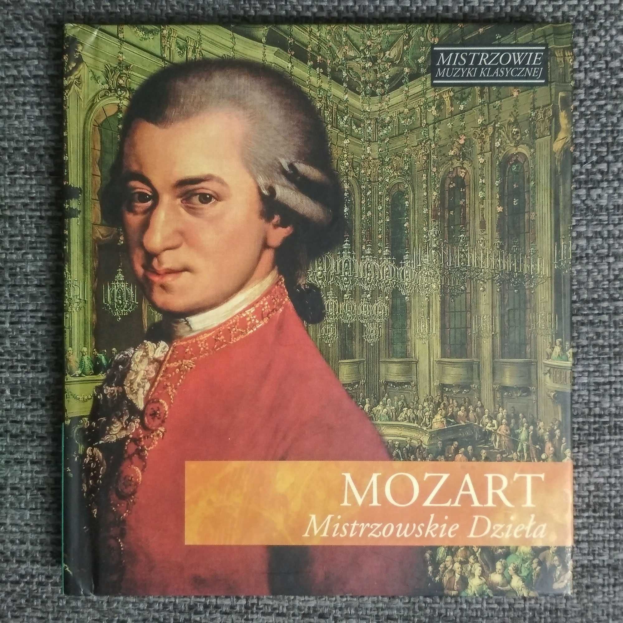 Mozart - Mistrzowskie dzieła - Mistrzowie Muzyki Klasycznej (CD)