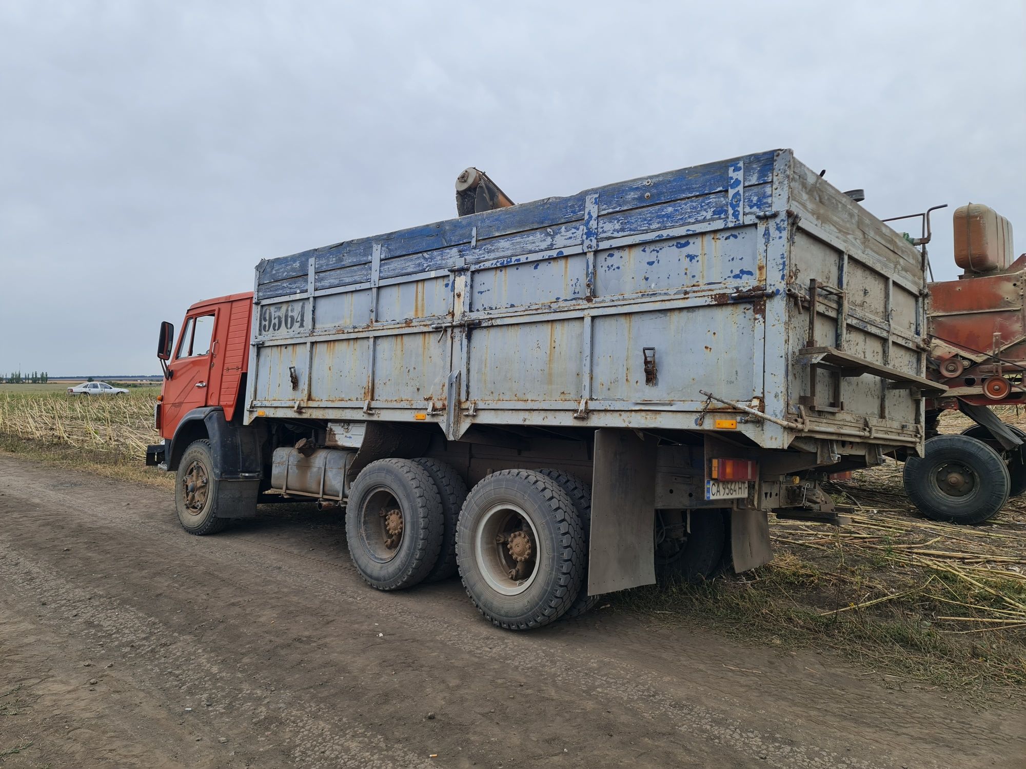 Продам камаз з прицепом