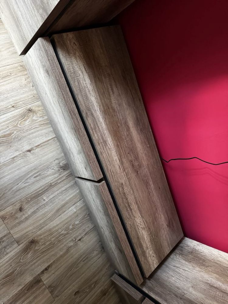 Szafka RTV Anticca - Black Red White