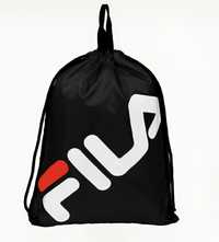 FILA worek plecak czarny 47x36 cm nowy