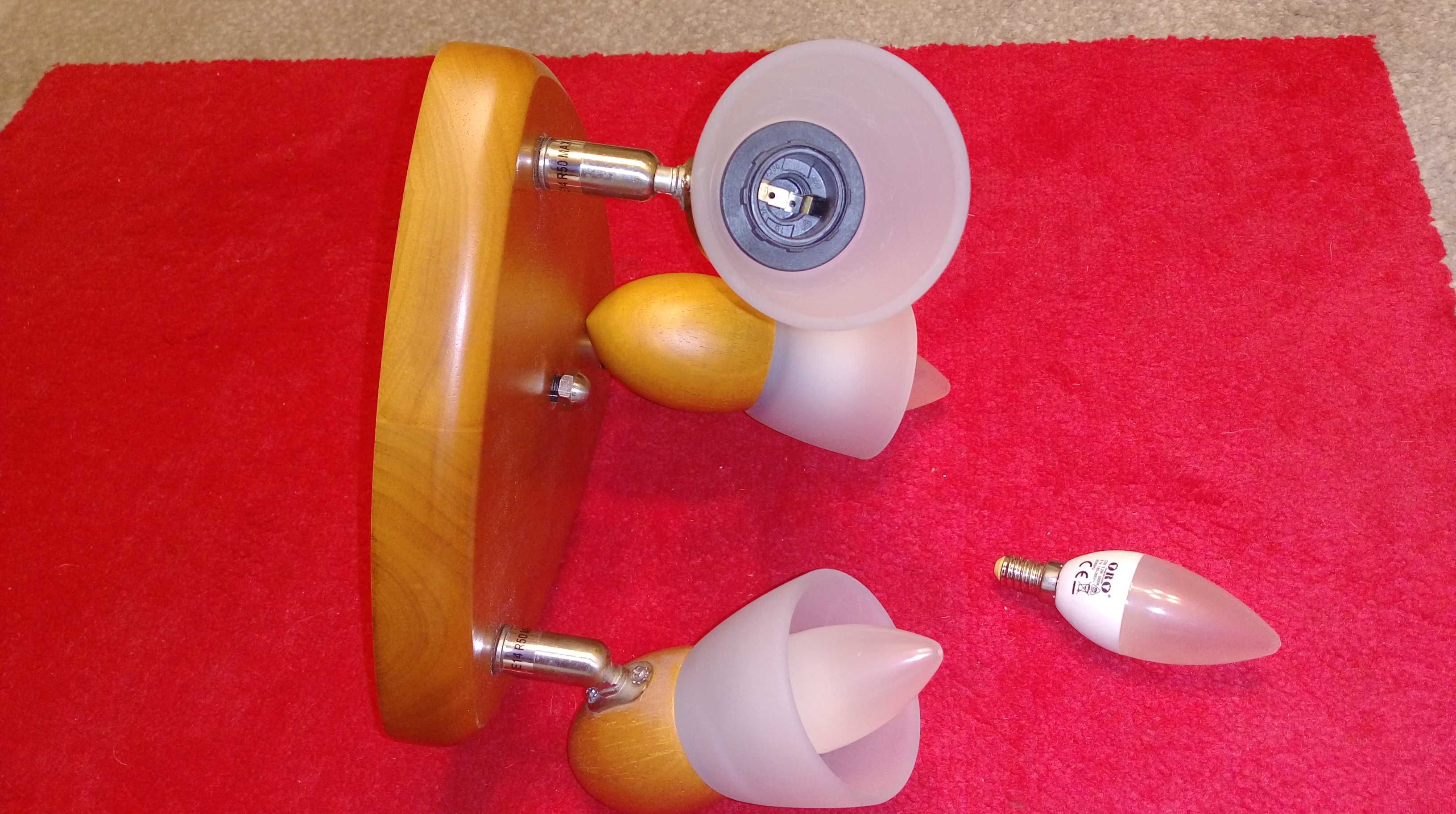 Lampa sufitowa – 3 żarówki-E14