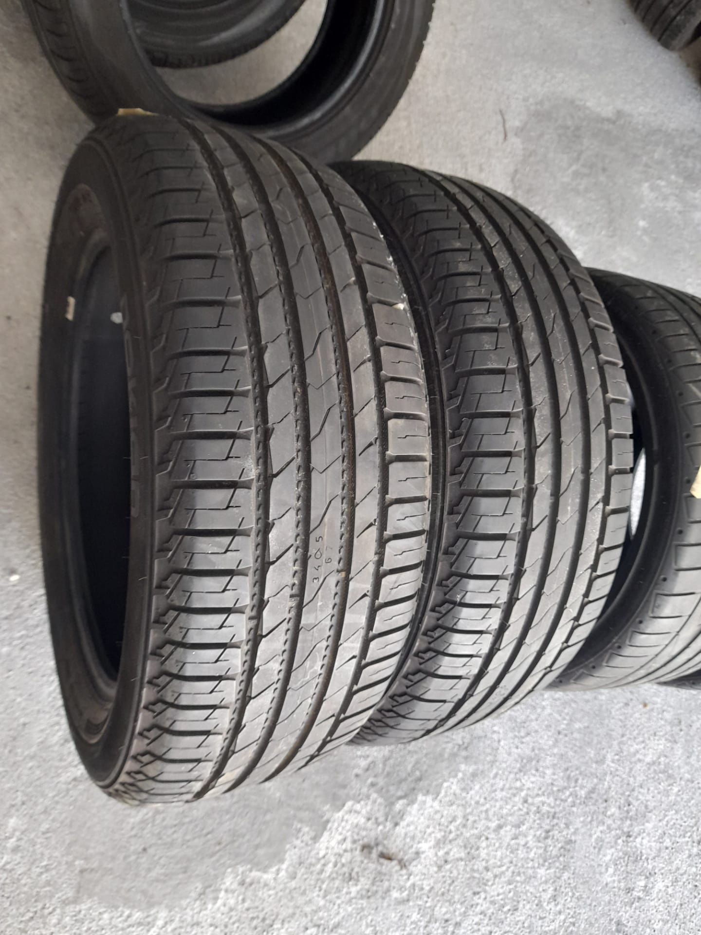 2 pneus 235/55R18 Nokian seminovos