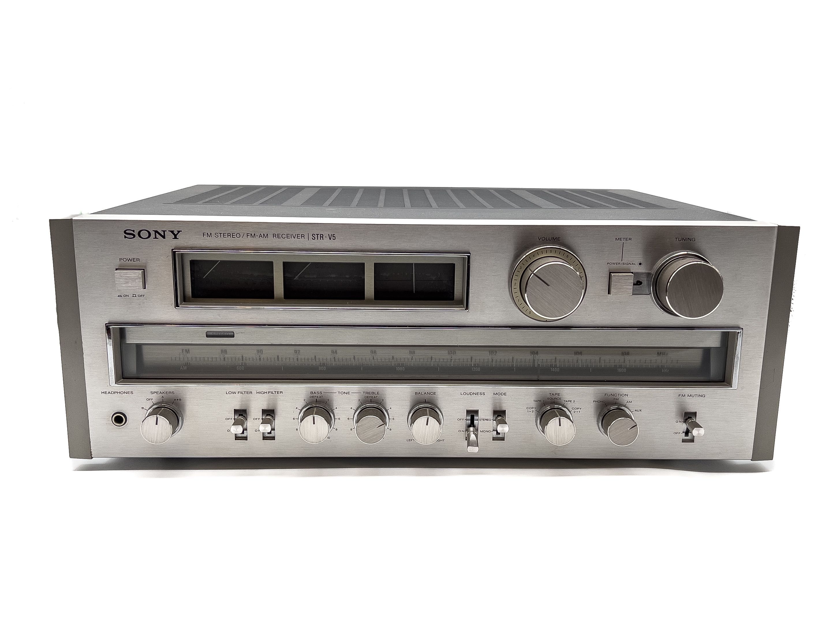 Legendarny amplituner vintage Sony STR-V5