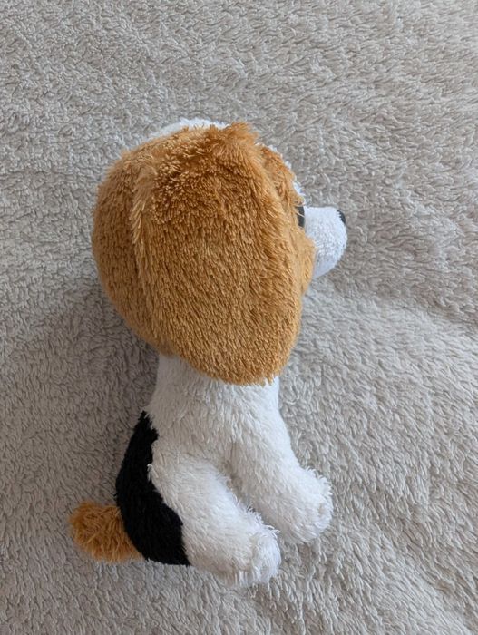 Pluszowa maskotka łaciaty pies piesek