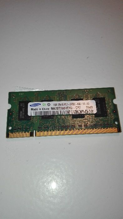 Memoria SODIMM ddr2 667mhz 1GB