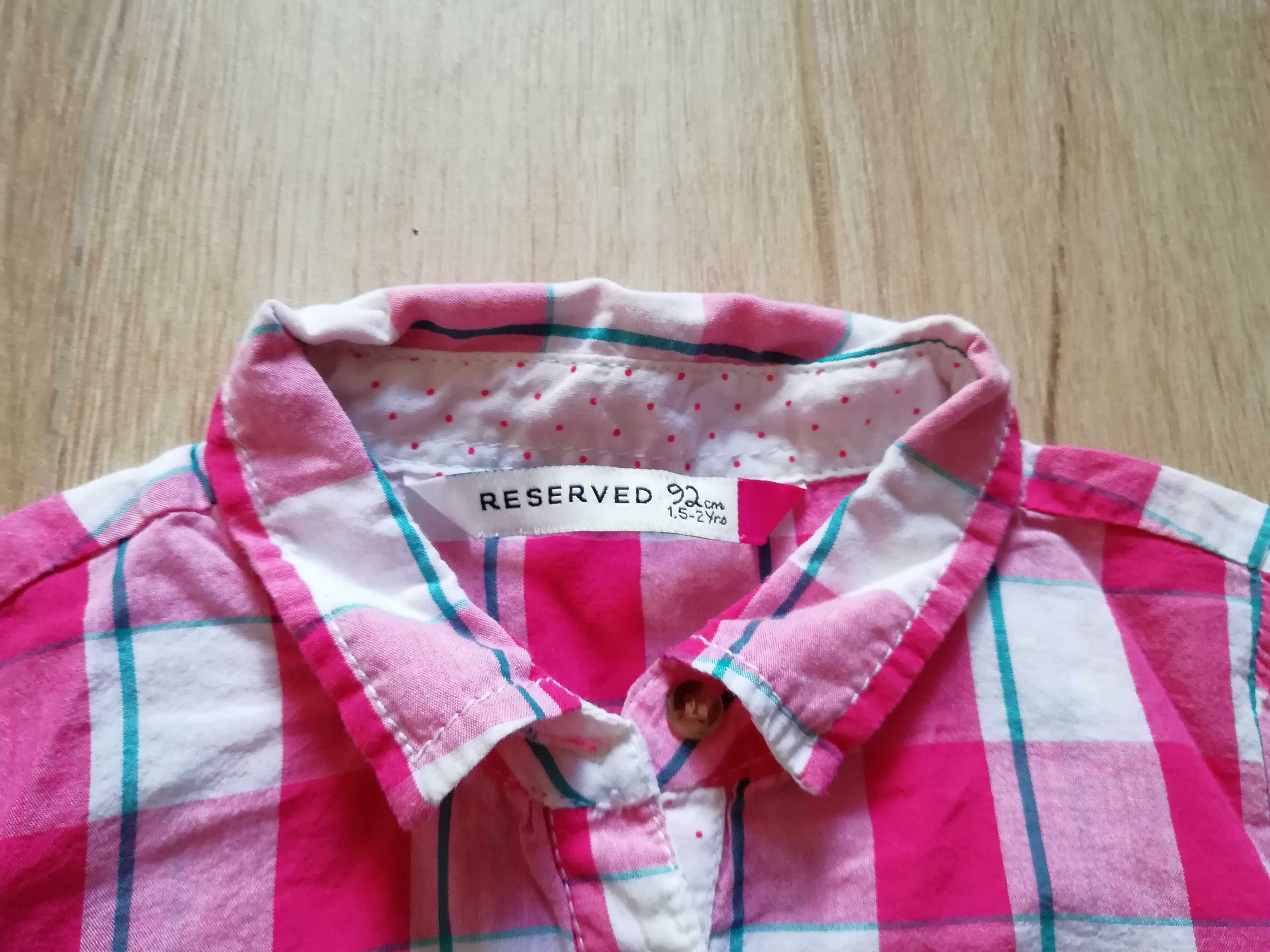 Рубашка блузка туника Reserved для девочки 92 см