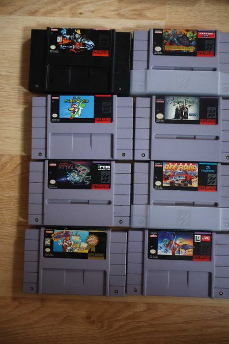 Gry na Konsole Super Nintendo SNES NTSC/UC USA Mario Star Wars SF