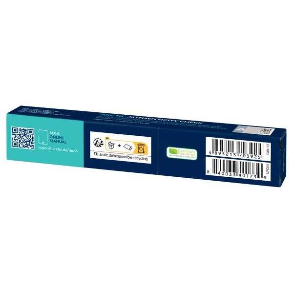 ARCTIC MX-6 Pasta termoprzewodząca 4g termiczna do radiatorów chłodzi