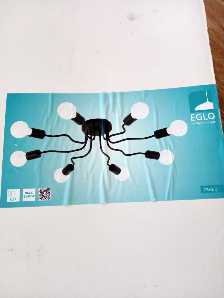 Lampa sufitowa, Żyrandol, Eglo Orazio