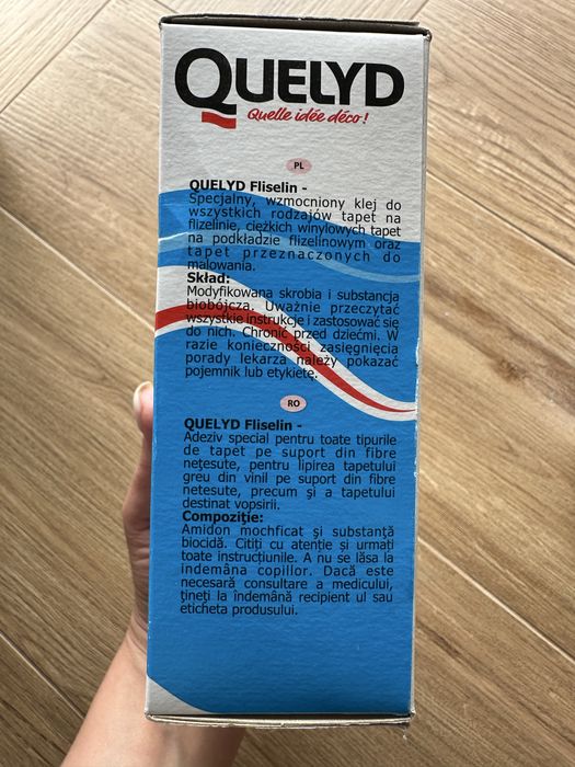 Клей для флизелиновых обоев Quelyd Fliselin